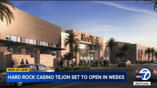 Hard Rock Casino Tejon expected to open ahead of schedule, bring 1K permanent jobs to Kern County, California