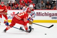 ‘They’re all guilty’: Red Wings go about correcting ugly mistakes after opening loss