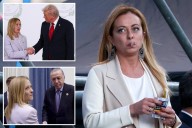 Italian PM Giorgia Meloni jokes she'd 'kill someone' if she had to quit smoking
