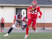Jalen Philpot hauls in Calgary Stampeders Herm Harrison Memorial Award