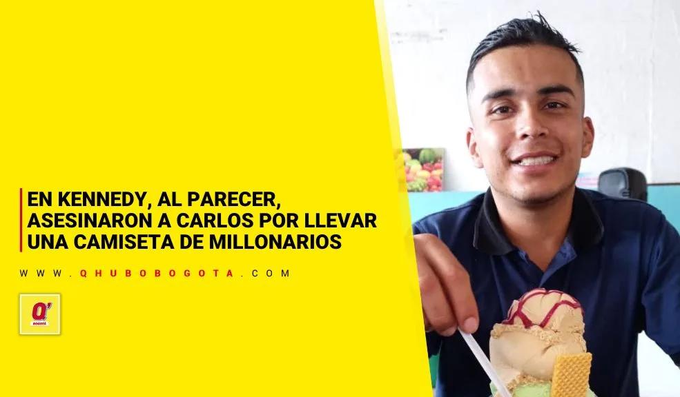 En Kennedy, al parecer, asesinaron a Carlos por llevar puesta una camiseta de Millonarios