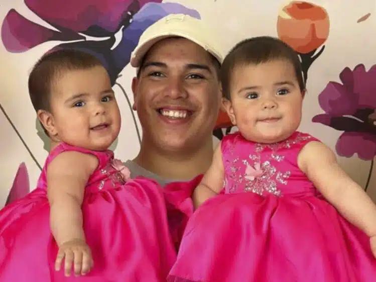 Se conoció la reacción de las hijas de Thiago Medina al volver a verlo
