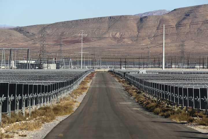 Nevada solar energy project listed as "canceled"; developer pledges to continue