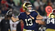 C.J. Carr's quick progression has put No. 12 Notre Dame back in the playoff conversation