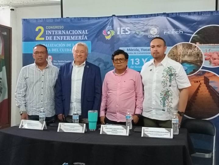 Yucatán albergará el Segundo Congreso Internacional de Enfermería