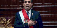 José Jerí asume como presidente de Perú