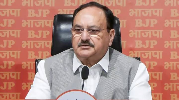 Nadda Hails RSS' 'Unique Contribution' To Nation-Building On Its Centenary