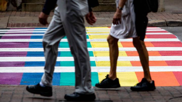 Gov. Abbott threatens to withhold funding over rainbow crosswalks, other ‘political’ road markings