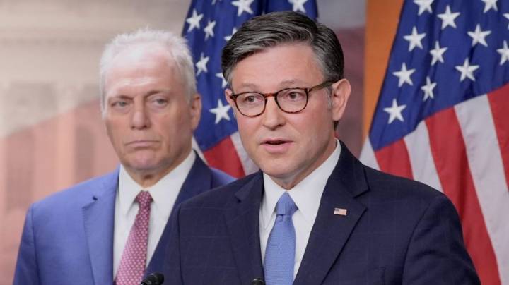 Watch live: Johnson, House GOP leaders give remarks on Day 22 of shutdown