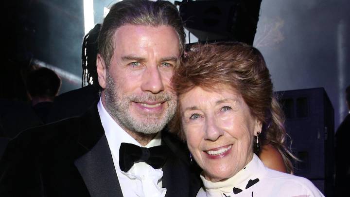 John Travolta's sister Ellen, 86, transforms into Bride of Frankenstein for Hallmark's new Haul Out the Halloween movie