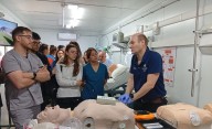 Presentaron el Laboratorio de Simulación del Hospital Centeno