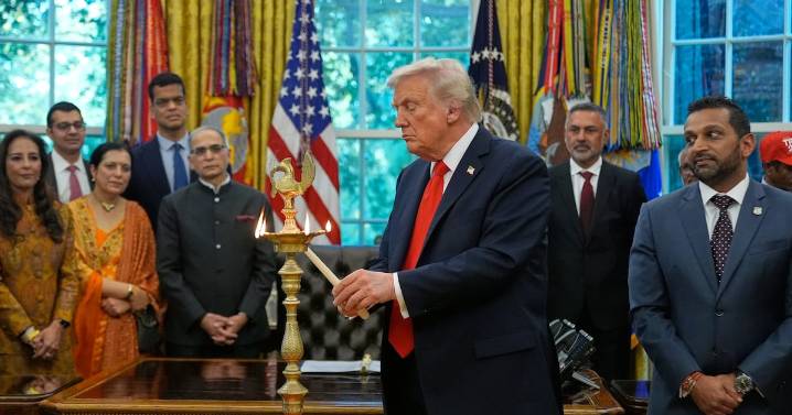 WATCH: President Donald Trump celebrates Diwali at the White House
