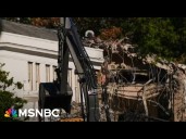 White House's entire East Wing to be demolished 'within days,' officials say