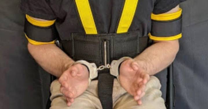 ICE's use of full-body restraints during deportations raises concerns over inhumane treatment
