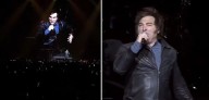 Milei sorprendió con su show de rock en el Movistar Arena: video