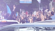 Javier Milei llegó a Rosario para el cierre de campaña de La Libertad Avanza