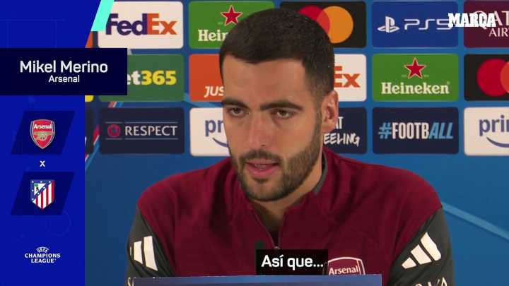 Mikel Merino defiende al Atlético: "Es injusto"