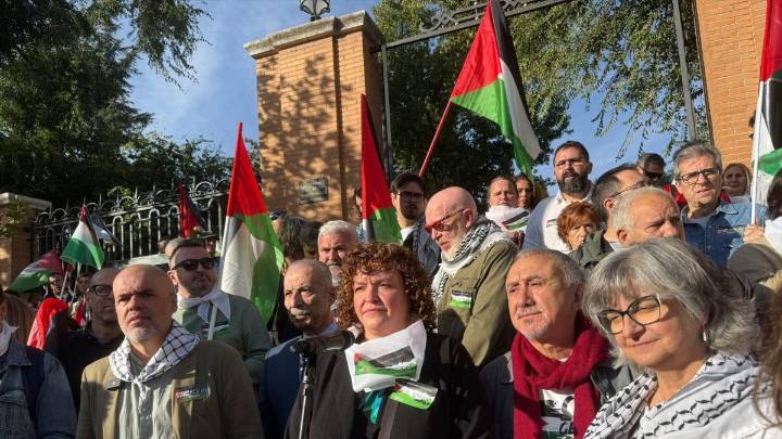 Movilizaciones en apoyo de Palestina con una huelga y concentraciones sindicales y estudiantiles