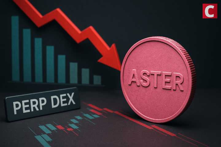 BitMEX CEO Warns: ASTER Drops 25% as Perp DEX Hype Wanes