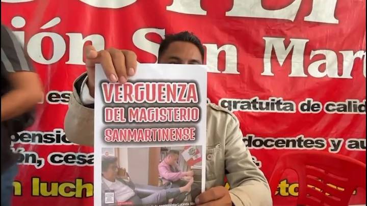 San Martín: Sutep exige a congreso no blindar y destituir a congresista Lucinda Vásquez por maltrato laboral