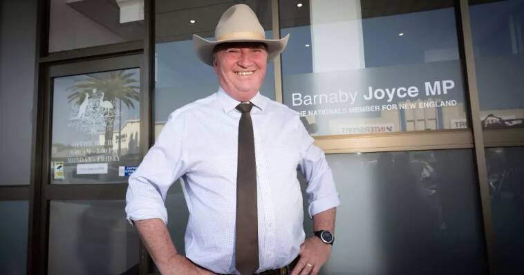 Pressure on New England MP Barnaby Joyce's political future