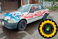 Vandalismo: vecino denunció a menores por dañar su vivienda y pintar su auto con aerosol