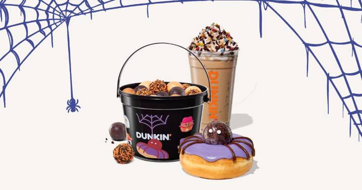 Dunkin’® Brews Up Halloween Magic with New Candy Bar Signature Latte, Return of the Spider Donut and Halloween MUNCHKINS® Bucket