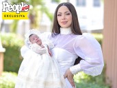 ¡Exclusiva! Las fotos del bello bautizo de Emery, la hija de La Materialista