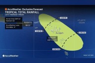 Maps Show Expected Wind, Rain Impacts from Tropical Storm Jerry