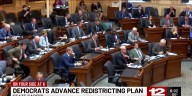 Democrats advance redistricting plan