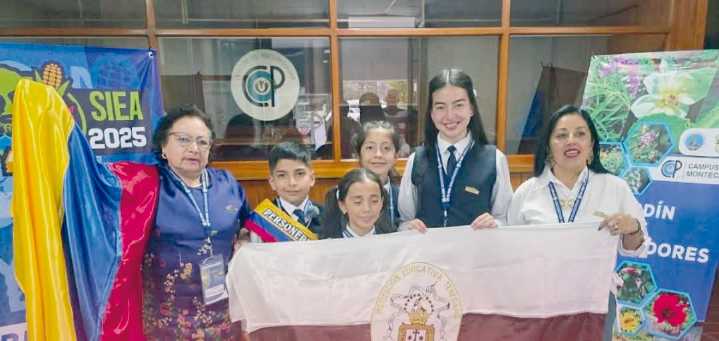 Un colegio de Túquerres presente en México