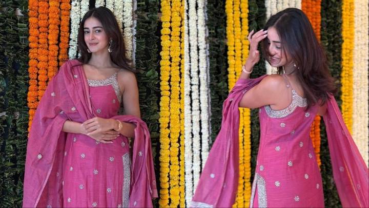 Ananya Panday Revives Vintage Rohit Bal From Her Mother’s Closet For Diwali