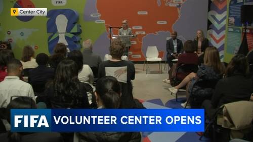 FIFA World Cup volunteer center opens in Center City Philadelphia