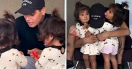 Así fue el primer fin de semana de Thiago Medina con sus gemelas tras recibir el alta médica
