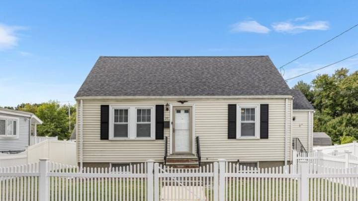 A Cape-style house in Boston's Hyde Park for under $700k