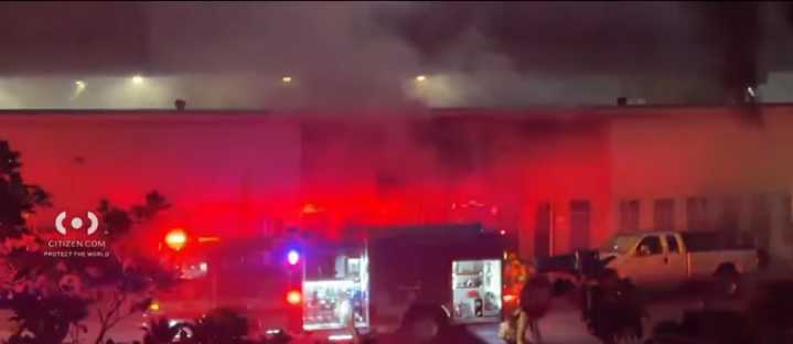 Firefighters Contain Massive Blaze at Sawtelle Self