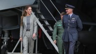 Kate Middleton visits military base for the first time in new role
