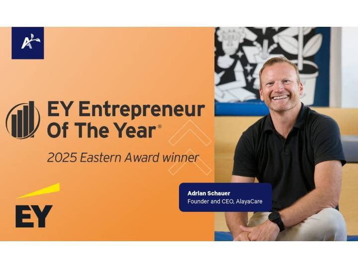 Adrian Schauer, Founder and CEO of AlayaCare, Named a Winner of EY Entrepreneur Of The Year 2025