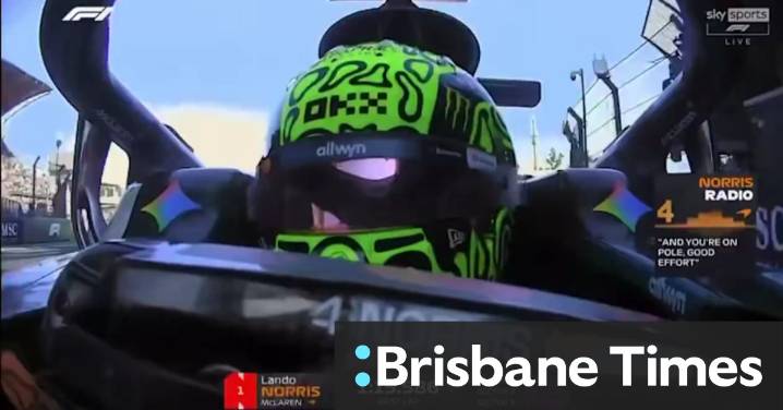 Norris stunned by flying Mexican GP pole lap