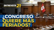 Ricardo Herrera sobre decisión de Comisión de trasladar feriados al lunes aunque caigan domingo
