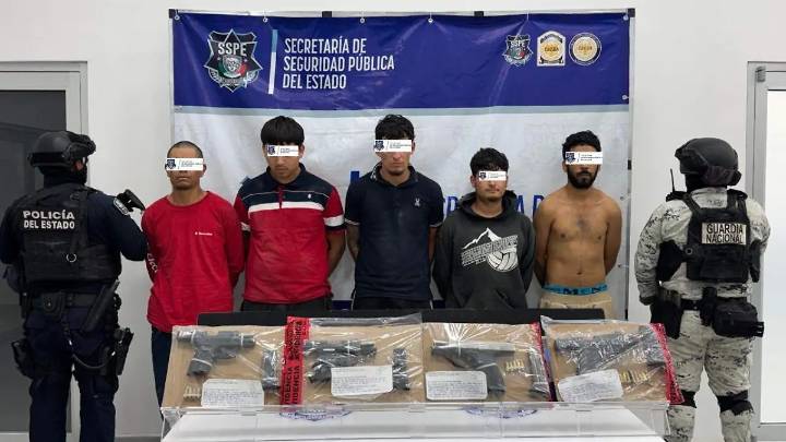Detienen a cinco presuntos homicidas vinculados al fallecimiento de policías y una familia en Rancho de Anapra