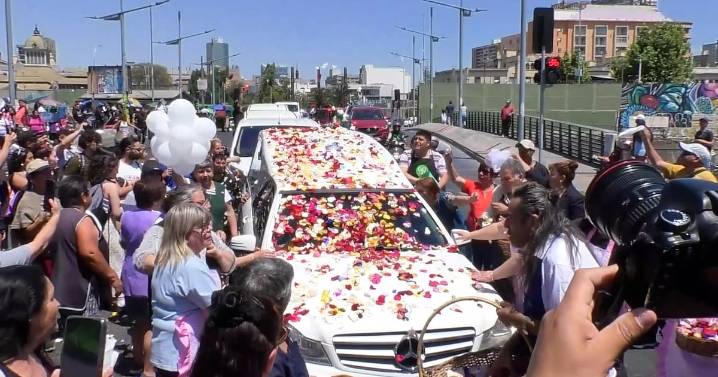 La emotiva despedida de Héctor Noguera: cortejo fúnebre fue homenajeado en Pérgola de Las Flores