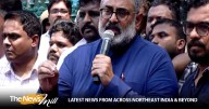 BJP Yuva Morcha protests against Kerala CM over alleged gold theft from Sabarimala temple