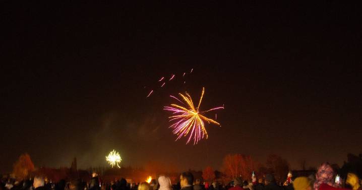 Nuneaton charity bonfire and fireworks 2025 - start details and prices