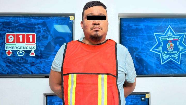 Arrestan a hombre tras atacar con machete y robar motocicleta