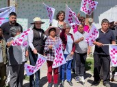 ALCALDESA DRA. IVETTE TOPETE GARCÍA DA INICIO A DOS OBRAS DE PAVIMENTACIÓN EN AMECAMECA.