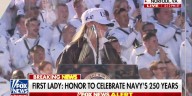 Melania Trump honors the Navy’s 250th birthday