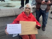 Elderly women among 175 people arrested during pro