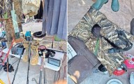 Venden en el tianguis ropa Militar de EU