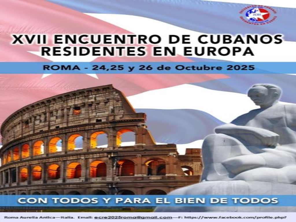 Comienza en Italia el XVII Encuentro de Cubanos Residentes en Europa